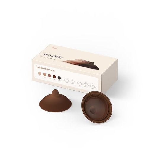 Emulait Baby Bottle Nipple 2 Pack - Deep - 16 mm