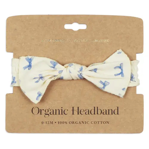 Ribbon | Organic Smocked Headband – L'ovedbaby
