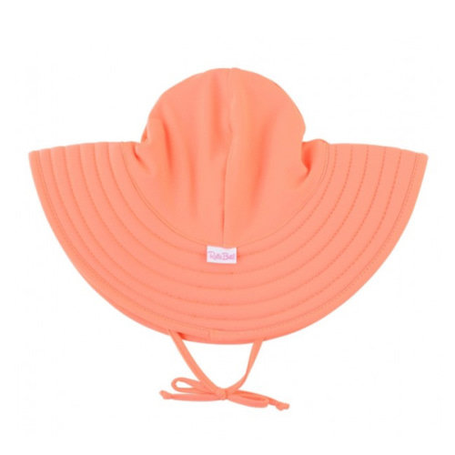 Coral Baby Girl Sun Hat | Beach Hat for Babies