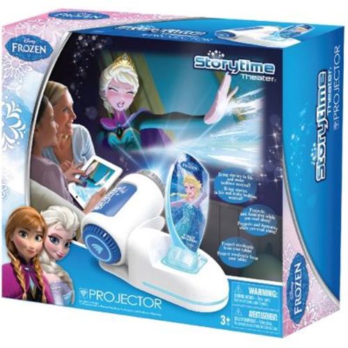 Storytime Theater with Frozen Press n Play Interactive Projector