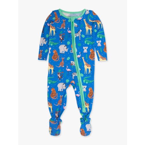 One Piece Footie Pajama, Bamboo Viscose