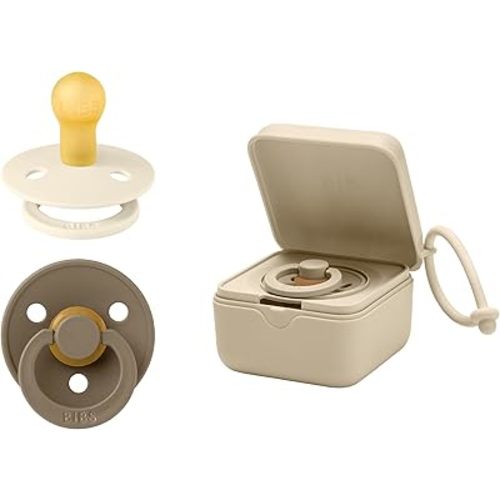 Bibs Baby Pacifier Box Bundle, Vanilla