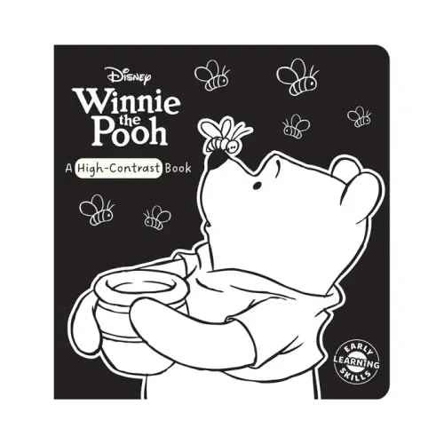 Disney Winnie The Pooh: A High-Contrast Board Book | Baby Bunting AU