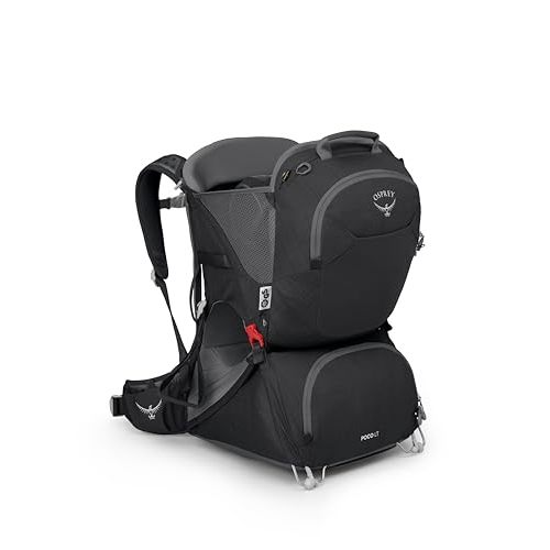 Osprey Poco LT Lightweight Child Carrier Backpack - Compact, Travel-Ready Kid Carrier with Sunshade and Adjustable Fit - Lightweight, Comfortable Hiking Carrier for Toddlers