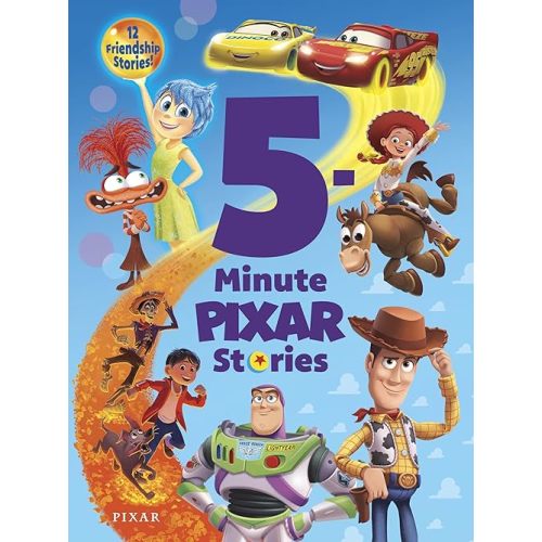 5-Minute Pixar Stories: 12 Friendship Stories! (5-Minute Stories) Hardcover – October 14, 2025