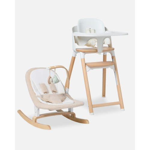 The Chair II Newborn Bundle - Biscotti