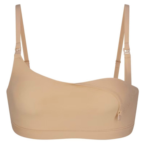 FITS EVERYBODY MATERNITY NURSING SCOOP BRALETTE | CLAY | SKIMS