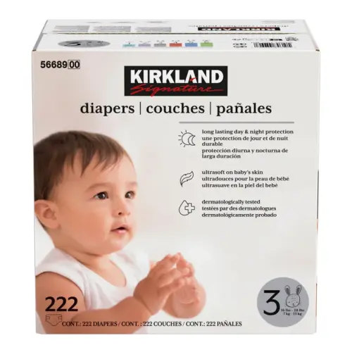 Kirkland Signature – Couches, tailles 3 - 6 | Costco