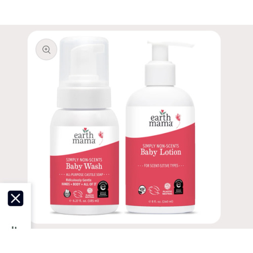 Simply Non-Scents Baby Wash + Lotion Set