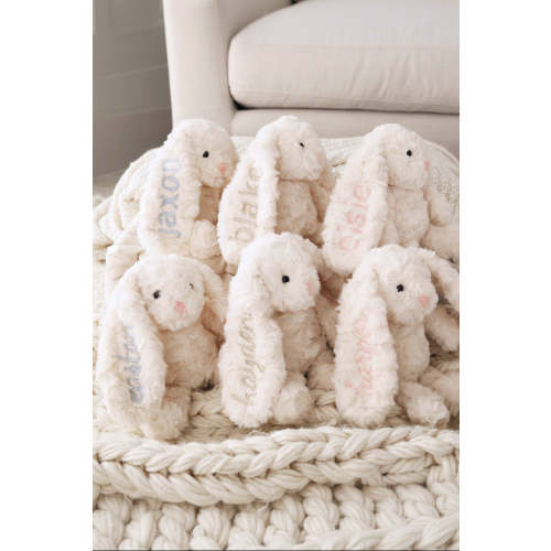 Embroidered Cuddle Plush Friends | Bentley Bunny