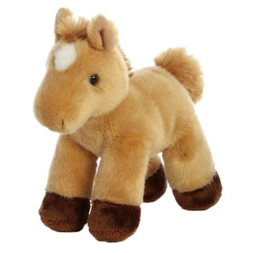 Aurora Small Prancer Mini Flopsie Adorable Stuffed Animal Brown 8"
