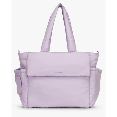 Diaper Tote Bag with Laptop Sleeve - ORCHID