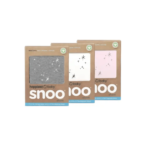 100% Organic Cotton Baby Bassinet Sheets for SNOO