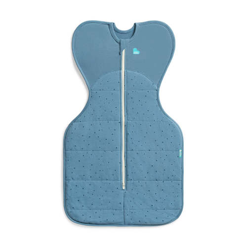 Swaddle Up™ 2.5 TOG Cotton Storm Blue Pebbles