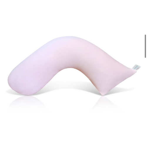 Nursing Pillow - Baby Pink Smooth | Reduces Back Pain & Improves Latch - Luna Lullaby