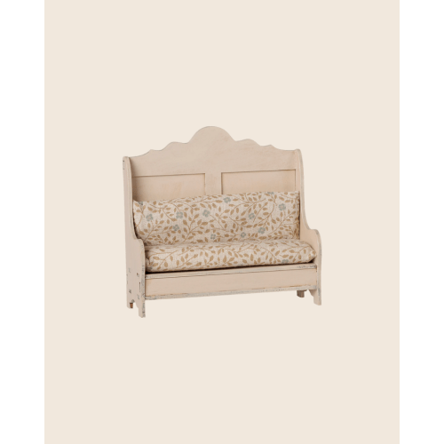 Maileg Kitchen Bench, Mouse - Light Sand