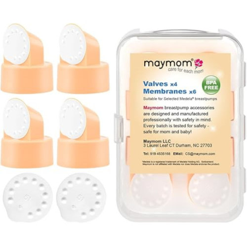 Maymom Replacement Valve and Membrane Compatible with Medela Breastpumps