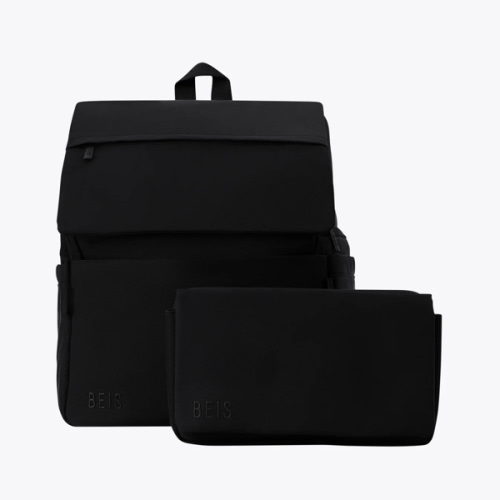 BÉIS 'The Ultimate Diaper Backpack' in Black - Best Backpack Diaper Bag in Black
