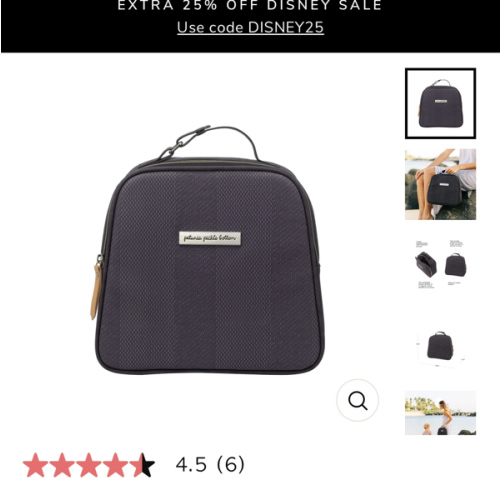 Tandem Bottle & Lunch Tote in Carbon Cable Stitch
