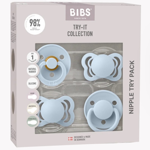 New Baby Pacifier Try-It Collection - Baby Blue
