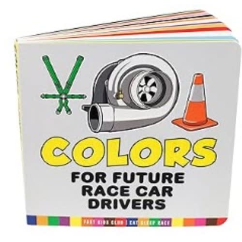 Colors Book For Future Race Car Drivers