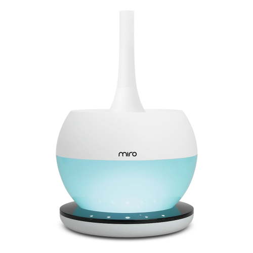 MIRO-NR08M Completely Washable Modular Sanitary Humidifier, Large room, Easy to Clean, Easy to Use, Luma Touch - Premium Cool-Mist Humidifier. Touch Control Colorful LEDs, Powerful humidification