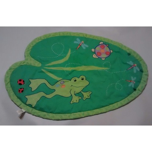 Boppy Baby Activity Play Mat Green Pond Frog Turtle Theme Kids II Dragon Flies