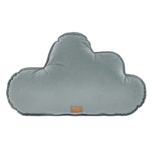 Velvet "Gray Mint" Cloud Pillow