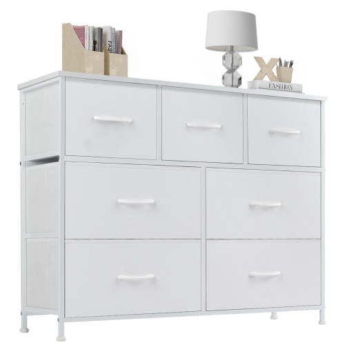 CONCETTA Fabric Dresser Storage Chest with 7 Drawers, Waterproof, for Bedroom Closet