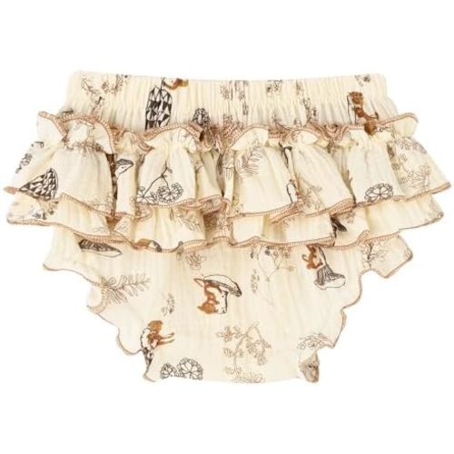 Enfants Chéris Baby Ruffle Bloomers 100% Cotton Muslin Diaper Covers for Girls 6 Months - 3 Years