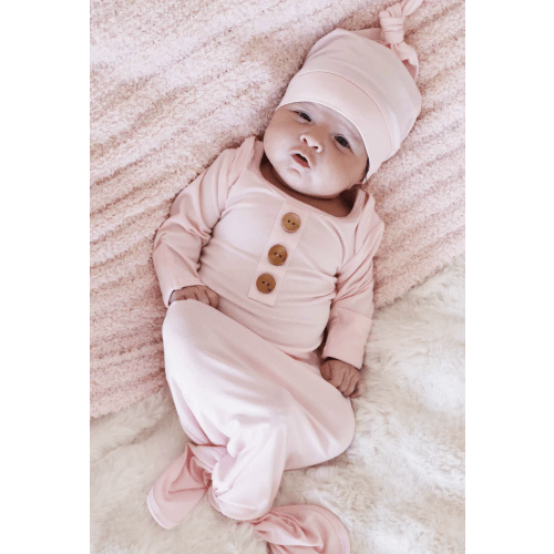 Caden Lane Newborn Knot Gown
