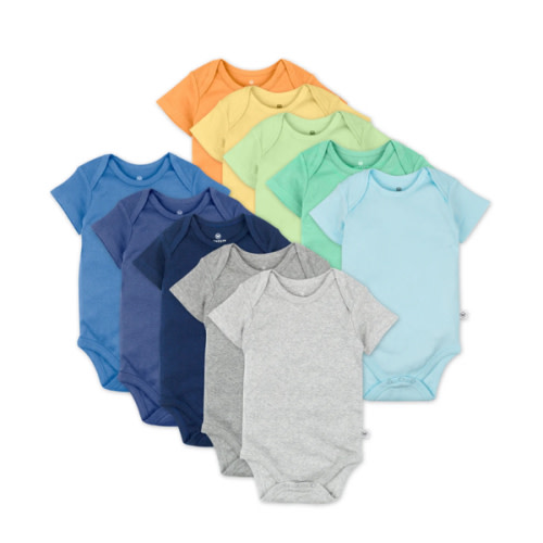 10-Pack Organic Cotton Short Sleeve Bodysuits | Honest Baby Clothing