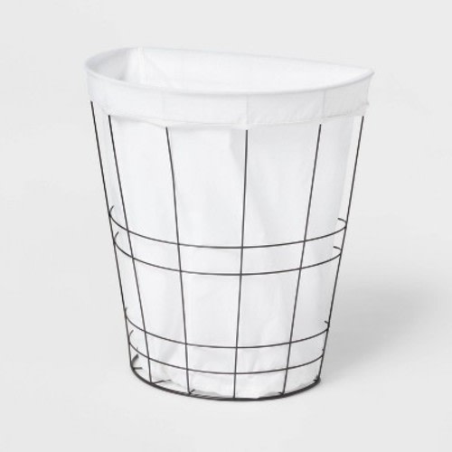 Metal Wire Hamper With Fabric Liner - Brightroom™