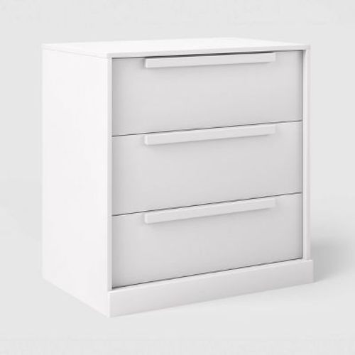 Modern 3 Drawer Dresser White - Room Essentials™