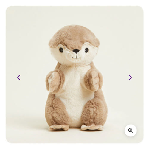 Otter Warmies | Microwavable Otter Warmies Stuffed Animal | Warmies USA