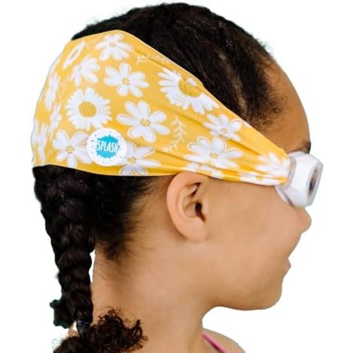 Splash Place SWIM GOGGLES with Fabric Strap - Adult & Kids Swim Goggles - Around The World Theme