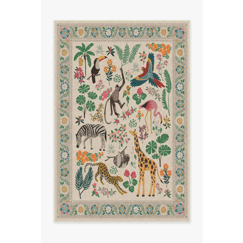 Iris Apfel Jingle Jungle Rug | Ruggable US
