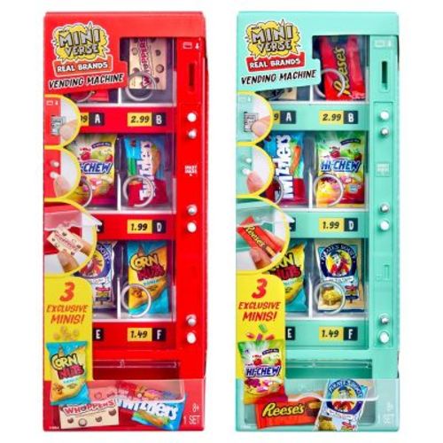 MGA's Miniverse Real Brands Vending Machine with One Vending Machine Included
