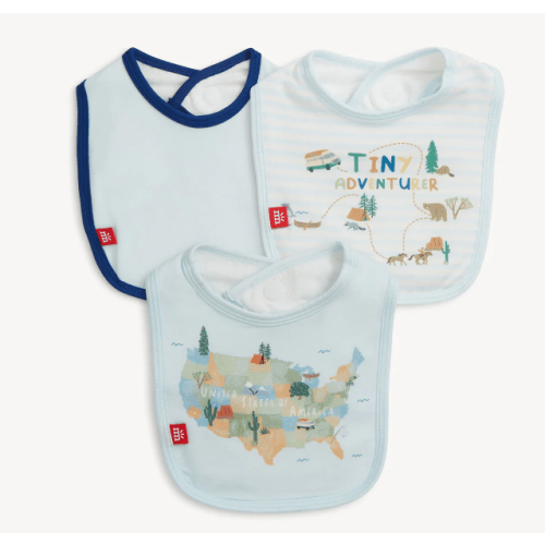 Magnetic Bib 3-Pack _ Color: America The Beautiful