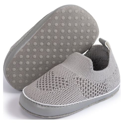 Bonario Baby Girls Boys Shoes Infant Casual Sneakers Newborn Soft Sole Slip on for First Walkers 3-18 Months