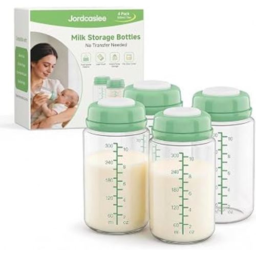 Amazon.com: Breastmilk Storage Bottles 11oz for Momcozy 22oz Milk Cooler, Spectra Pumps | Wide Neck Pump Collection Bottle for Pumping, Fridge Store & Feeding, BPA-Free Breast Milk Container 6 Pcs : Baby