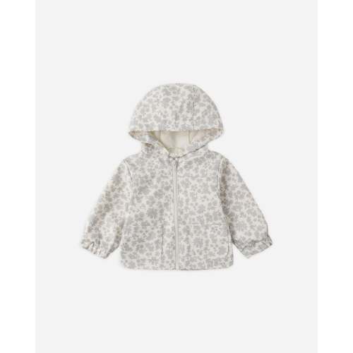 Rain Coat Blue Floral