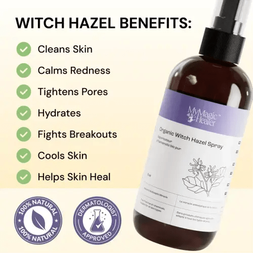 Pure Organic Witch Hazel Spray | 8oz