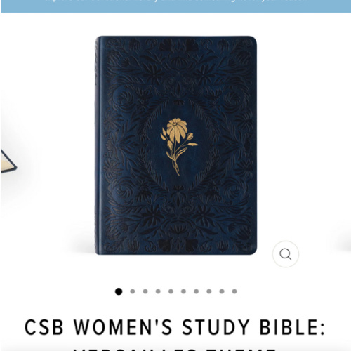Hosanna Revival CSB Women's Study Bible: Versailles Theme