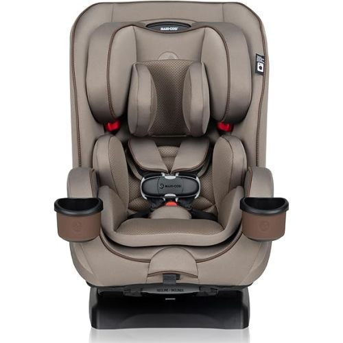 Maxi Cosi Kani 4-in-1 Car Seat, Convertible from Infant to Toddler (1.8-18 kg), Ultra Slim, Washable Seat Cover, Authentic Truffle