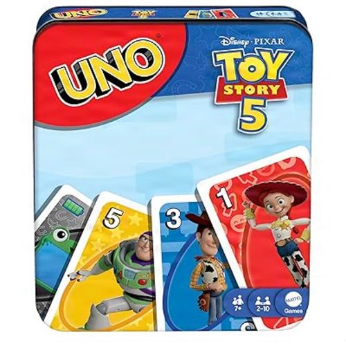 Mattel Games UNO Disney and Pixar Toy Story 5 Card Game