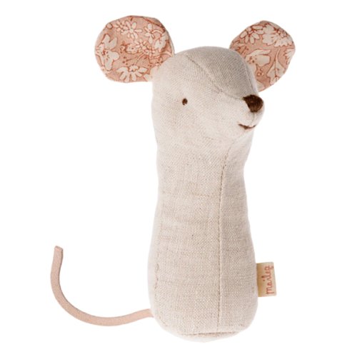 Mouse Rattle for Baby - Maileg Lullaby Collection - Maileg USA