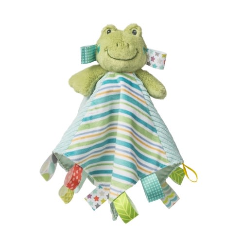Taggies Peepers Frog Character Blanket - 13" - Mary Meyer Stuffed Toys