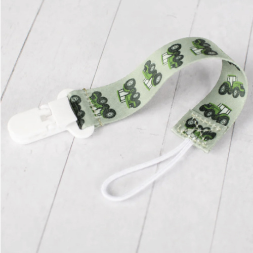 Green Tractor Paci Clip – American Farm Company