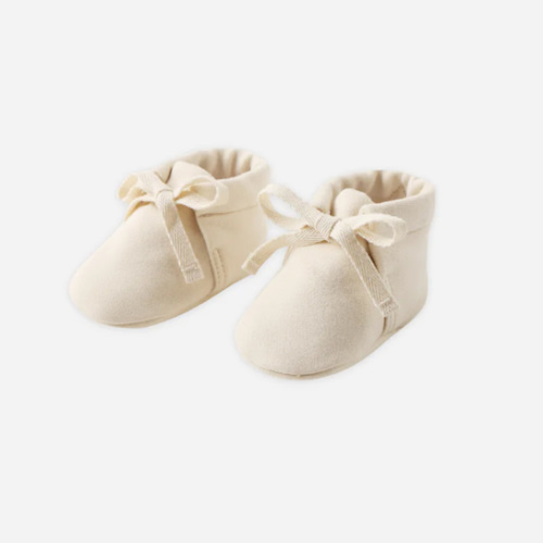 Baby Booties || Natural – Quincy Mae